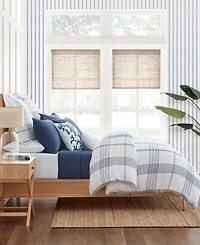 Levtex Home Waffle Plaid 2-Pc. Sham Set, European