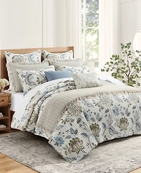 Levtex Wilhemina Stone Washed 3-Pc. Quilt Set, Full/Queen