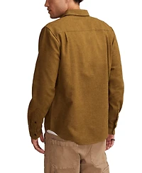Lucky Brand Men's Solid Cloud Soft Flannel Long Sleeve Shirt