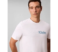 Calvin Klein Men's Cursive Graphic Short Sleeves T-Shirt