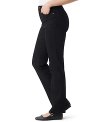 Gloria Vanderbilt Women's Amanda High Rise Straight Jeans