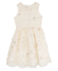 Rare Editions Girls 7-16 2-Piece Round Neck Dress and jacket Set