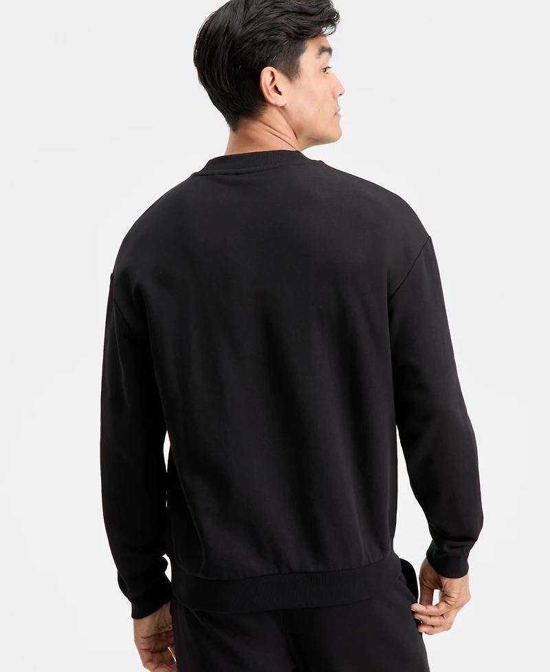 Hugo Boss Men's Danotop Long-Sleeve Logo Sweatshirt