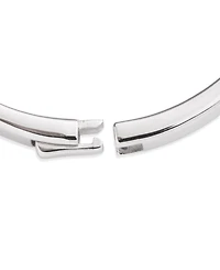 Lauren Ralph Lauren Sterling Silver Horsebit Bangle