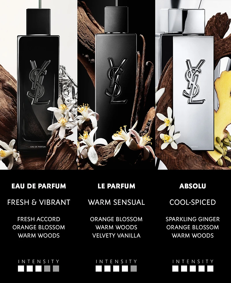 Yves Saint Laurent Men's Myslf Eau De Parfum Jumbo, 5.07 oz.