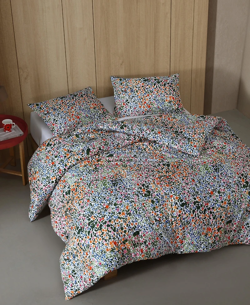 Marimekko Rantaniitty Cotton 3-Pc. Duvet Cover Set, King