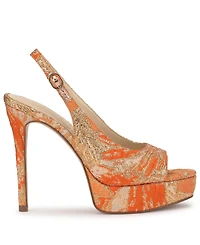 Jessica Simpson Women's Sibilla Slingback Platform Stiletto Pumps