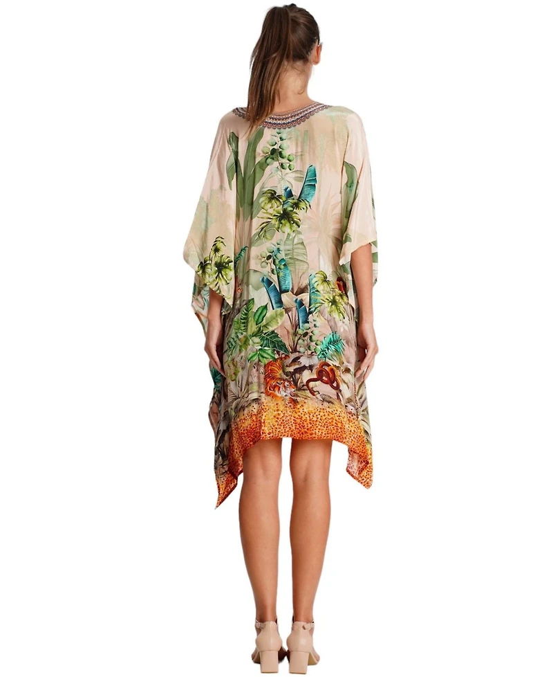 La Moda Clothing Women's short kaftan