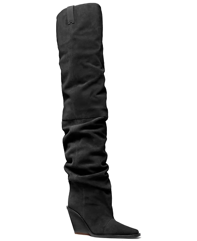 Michael Kors Women's Noemie Wedge Heeled Boots