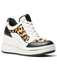 Michael Kors Women's Emmy Wedge Heel Trainers Shoes