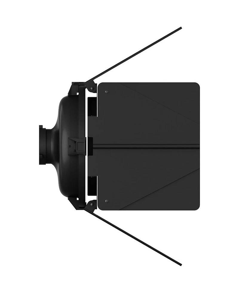 Aputure F10 10" Glass Fresnel Lens Modifier, Bowens Mount, Bundle with 10" Barndoors