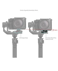 SmallRig Arca-Swiss Mount Plate for Dji Rs 3 Mini