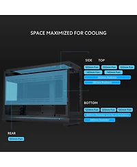 Lian-Li Lian-li Cs A3-mATX-wd Black Mini tower MicroATX Chassis Retail