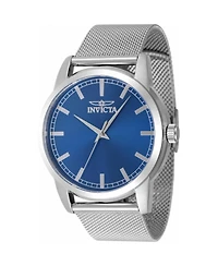 Invicta Men's 48502 Celestial Quartz 3 Hand Blue Dial Watch