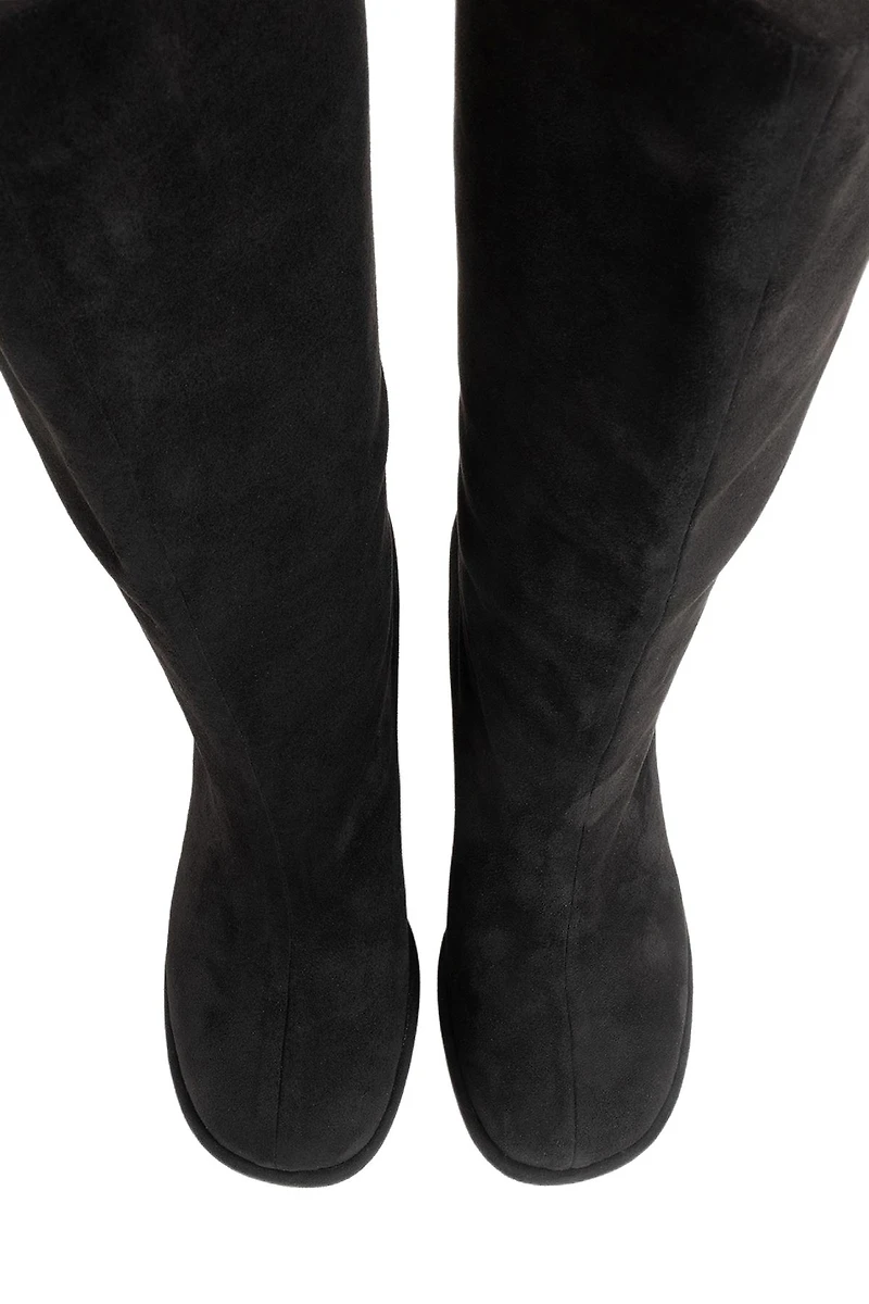 Prologue Shoes Josette Block Heel Knee High Boot (Women)