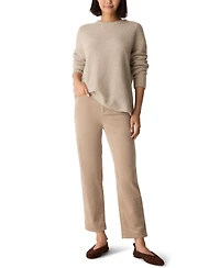 Eileen Fisher Women's Mid Waist Pants