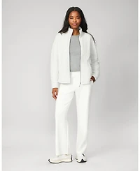 Cable & Gauge Women's Soft Heather Quilted Jacket