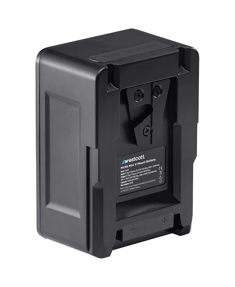 Westcott MV95 Mini 95Wh 14.8V 6400mAh Lithium-ion V-Mount Battery