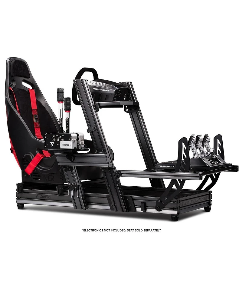 Next Level Racing F-gt Elite Wheel Plate Edition Aluminum Formula and Gt Simulator Cockpit