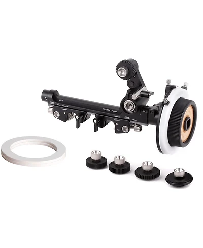 Wooden Camera Uff-1 Universal Follow Focus for 15mm Lw, 15mm Studio and 19mm Rods, Base