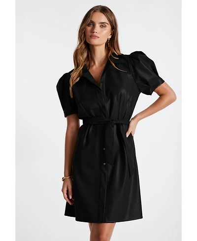 Bishop + Young Clea Leather Dress