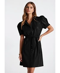 Bishop + Young Clea Leather Dress