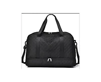 Three-dimensional Diamond Patterned Small Square Tote