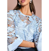 Coast Women's Lace Kimono Sleeve Jumpsuit