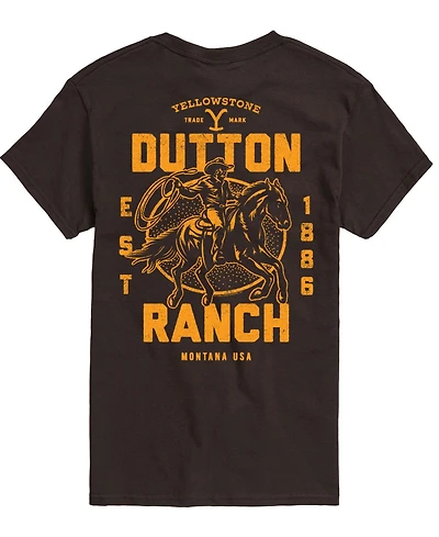 Airwaves Men's Yellowstone Core Short Sleeve T-Shirt