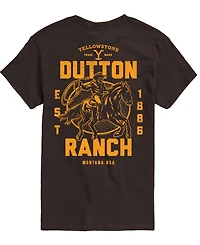 Airwaves Men's Yellowstone Core Short Sleeve T-Shirt