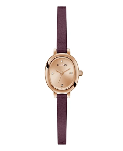 Guess Women's Rose Gold-Tone Analog Watch, 21mm