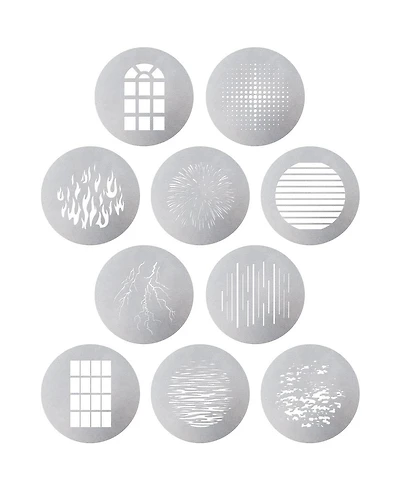 Aputure Size-a Gobo Kit for Spotlight Max Projection Modifier, 10-Pack