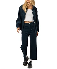 O'Neill Juniors' Langford Corduroy Mid-Rise Pants