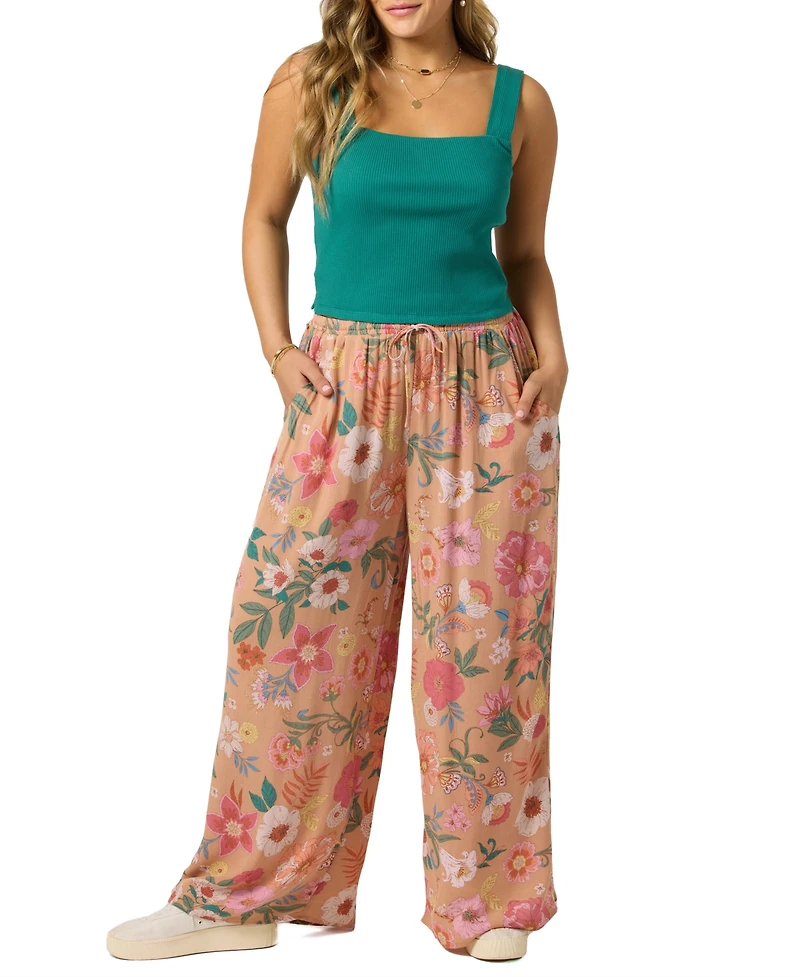 O'Neill Women's Milah Camilla Floral Wide Leg Pants