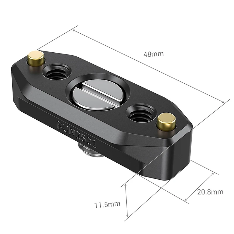 SmallRig Nato Rail with Arri Locating Screw, 48mm