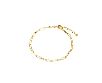 Paperclip Link Bracelet