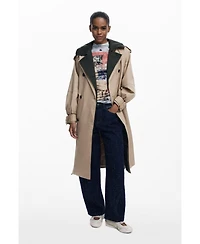 Desigual Women's Double-lapel trench coat