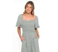 Petal and Pup Women's Bethany Jumpsuit - Green