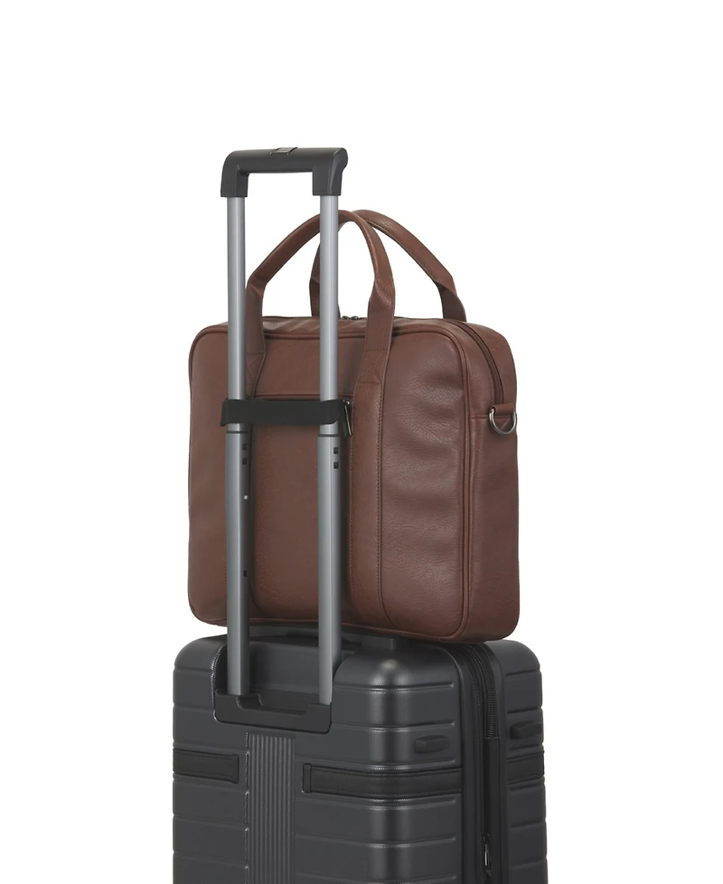 Bugatti Palermo 13" Leather Briefcase