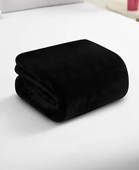 Juicy Couture Rabbit Mink Faux Fur Throw Blanket, 50" x 70"
