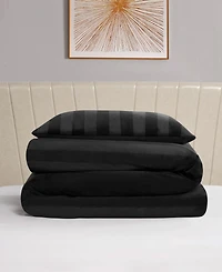 Juicy Couture Jenny Velour Striped Jacquard 2-Pc. Duvet Cover Set, Twin/Twin Xl