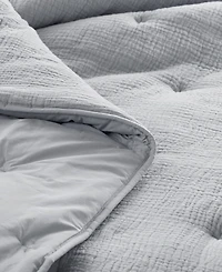 Harbor House Breeze Cotton Embroidered 3-Pc. Quilt Set