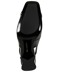Karl Lagerfeld Paris Women's Siofra Square Toe Heels