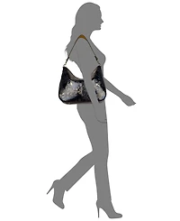 Patricia Nash Athani Bark Leaves Shoulder Handbag