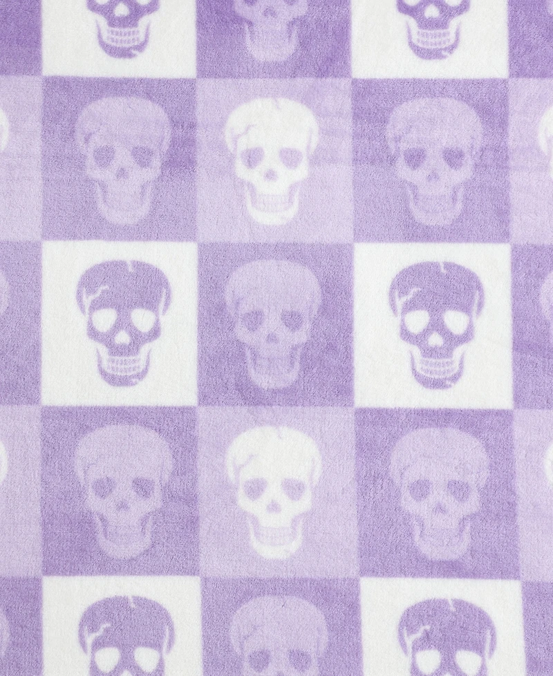 Betsey Johnson Halloween Printed Ultra Soft Plush Blanket, 70" x 50"