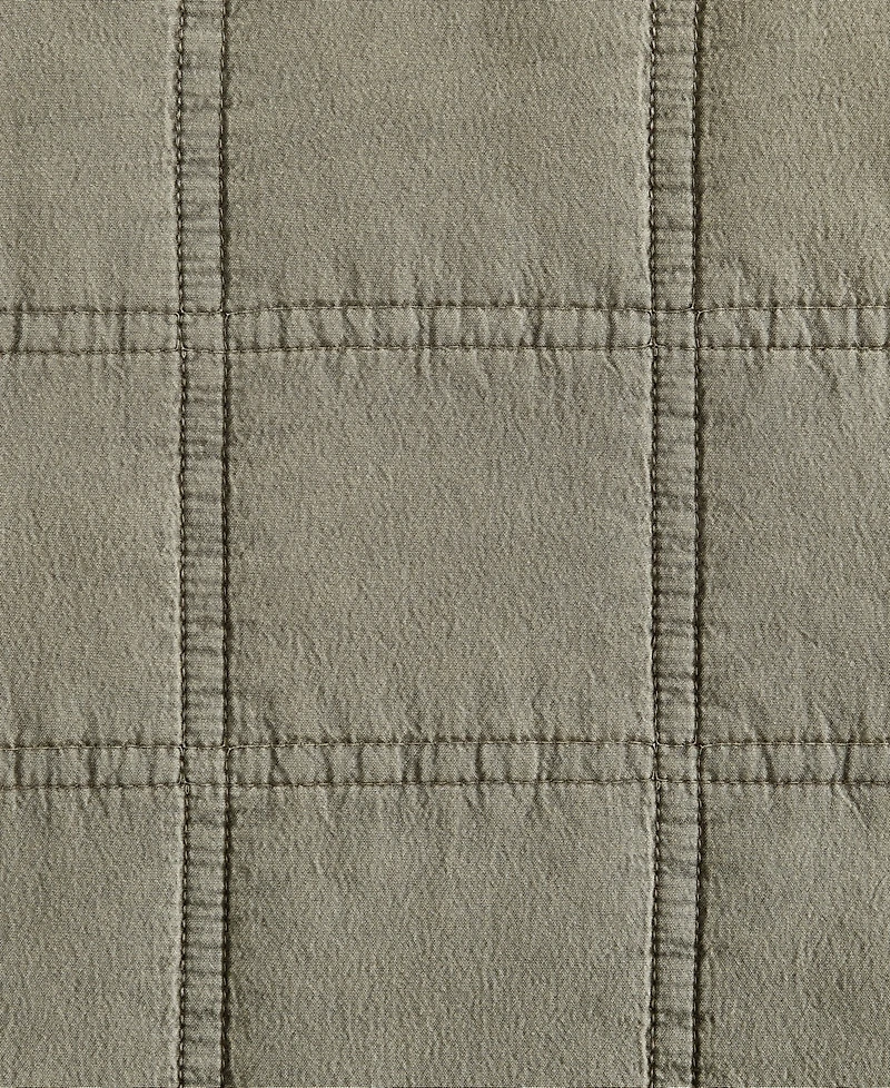 Kenneth Cole New York Solid Stonewashed -Pc. Quilt Set