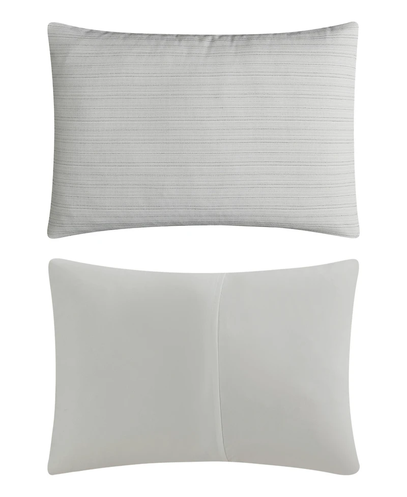 Kenneth Cole New York Embossed Waffle -Pc. Comforter Set