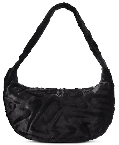 Nike Men's Sportswear Faux Fur Slouchy Bag