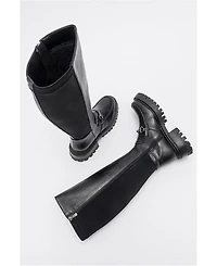 Prologue Shoes Chapel Buckle Stretch Boot (Women)