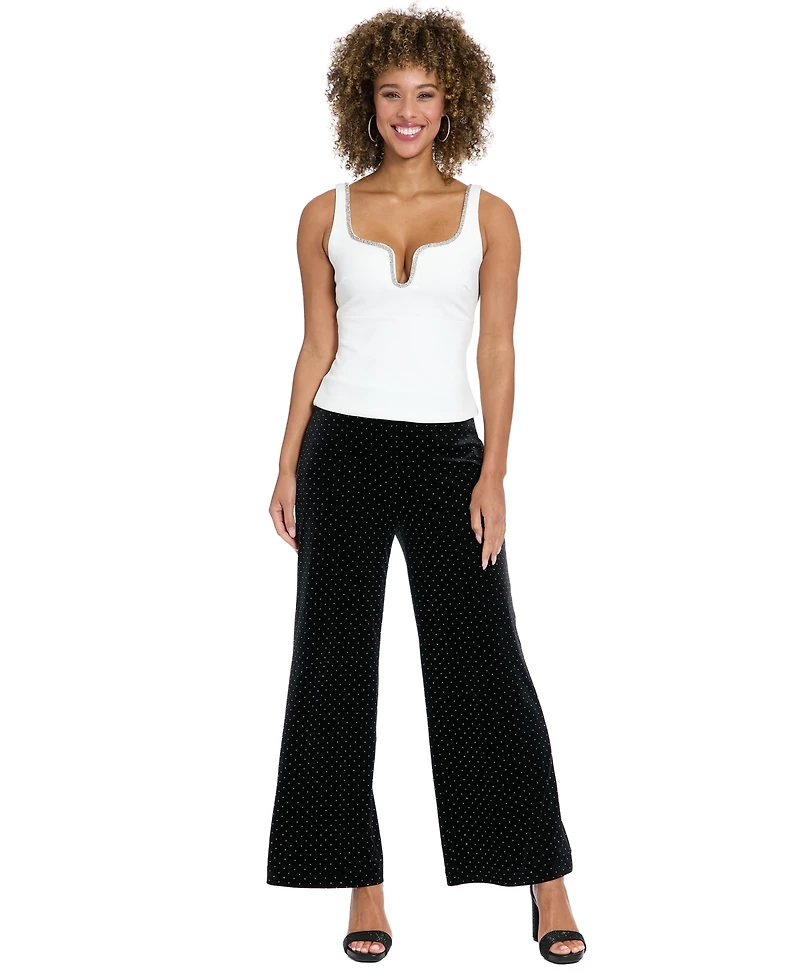 Muse Women's Embellished Sleeveless Top